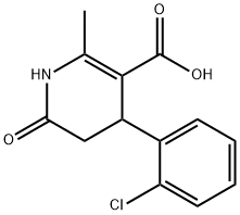 4-(2-CHLOROPHENYL)-1,4,5,6-TETRAHYDRO-2-METHYL-6-OXO-3PYRIDINECARBOXYLICACID