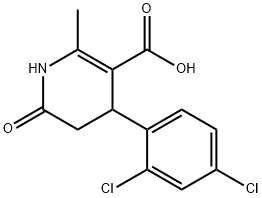 4-(2,4-DICHLOROPHENYL)-1,4,5,6-TETRAHYDRO-2-METHYL-6-OXO-3-PYRIDINECARBOXYLIC ACID