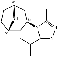 (1R,3s,5S)-3-(3-异丙基-5-甲基-4H-1,2,4-三唑-4-基)-8-氮杂双环[3.2.1]辛烷