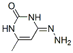 2,4(1H,3H)-Pyrimidinedione, 6-methyl-, 4-hydrazone (9CI)