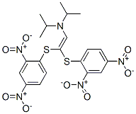 N-[2,2-Bis[(2,4-dinitrophenyl)thio]ethenyl]-N-isopropyl-2-propanamine