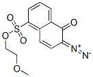2-methoxyethyl 6-diazo-5,6-dihydro-5-oxonaphthalene-1-sulphonate
