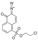 2-chloroethyl 6-diazo-5,6-dihydro-5-oxonaphthalene-1-sulphonate