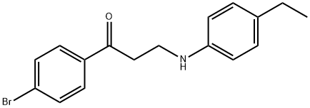 1-(4-溴苯基)-3-((4-乙基苯基)氨基)丙烷-1-酮