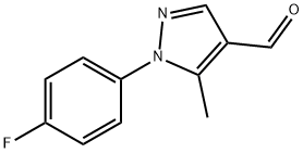 1-(4-FLUOROPHENYL)-5-METHYL-1H-PYRAZOLE-4-CARBOXALDEHYDE