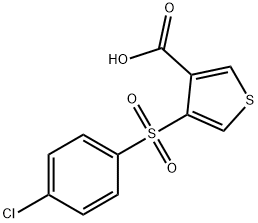 4-[(4-氯苯基)磺酰基]-3-噻吩羧酸