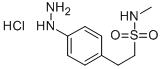 4-肼基-N-甲基苯基乙烷磺酰胺盐酸盐