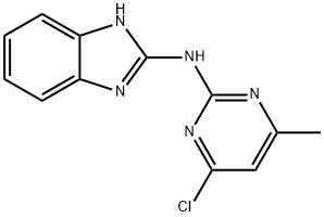 N-(4-chloro-6-methyl-2-pyrimidinyl)-1H-Benzimidazol-2-amine