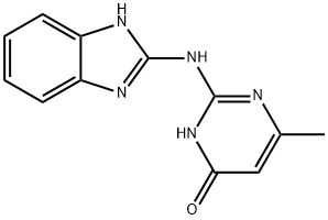 2-(1H-benzimidazol-2-ylamino)-6-methyl-4(3H)-Pyrimidinone