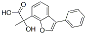 alpha-hydroxy-alpha-methyl-3-phenylbenzofuran-7-acetic acid