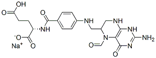 N-[4-[[(2-氨基-5-甲酰基-3,4,5,6,7,8-六氢-4-氧代-6-蝶啶基)甲基]氨基]苯甲酰基]-L-谷氨酸钠盐