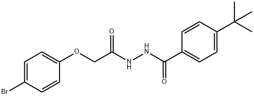 N'-[(4-bromophenoxy)acetyl]-4-tert-butylbenzohydrazide