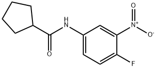 CYCLOPENTANECARBOXAMIDE, N-(4-FLUORO-3-NITROPHENYL)- (9CI)