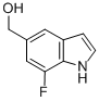 1H-Indole-5-methanol,7-fluoro-(9CI)