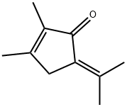 2-Cyclopenten-1-one,2,3-dimethyl-5-(1-methylethylidene)-(9CI)