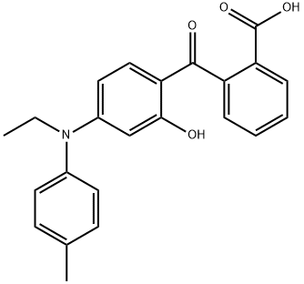 2-[4-[N-Ethyl-N-(p-tolyl)amino]salicyloyl]benzoic acid