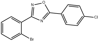 3-(2-BROMOPHENYL)-5-(4-CHLOROPHENYL)-1,2,4-OXADIAZOLE
