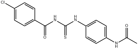 N-({[4-(acetylamino)phenyl]amino}carbonothioyl)-4-chlorobenzamide