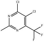 4,5-DICHLORO-2-METHYL-6-TRIFLUOROMETHYLPYRIMIDINE