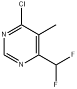 4-CHLORO-6-DIFLUOROMETHYL-5-METHYLPYRIMIDINE