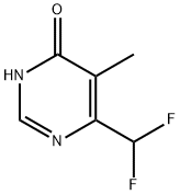 4(1H)-Pyrimidinone, 6-(difluoromethyl)-5-methyl- (9CI)
