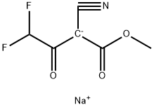 METHYL 2-CYANO-4,4-DIFLUORO-3-HYDROXY-CROTONATE SODIUM SALT