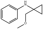 N-Phenyl-N-[1-(methoxymethyl)cyclopropyl]amine