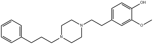 2-methoxy-4-(2-(4-(3-phenylpropyl)piperazin-1-yl)ethyl)phenol