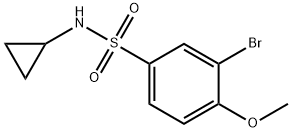 3-溴-N-环丙基-4-甲氧基苯磺酰胺