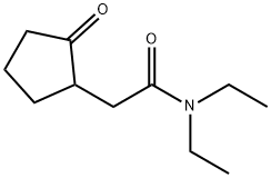 Cyclopentaneacetamide, N,N-diethyl-2-oxo- (9CI)