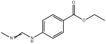 Benzoic acid, 4-[[(methylamino)methylene]amino]-, ethyl ester (9CI)