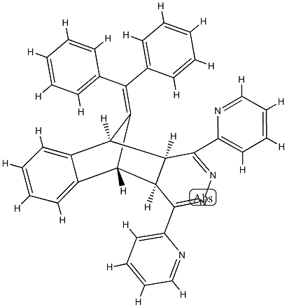 (4aα,10aα)-11-(Diphenylmethylene)-4a,5,10,10a-tetrahydro-1,4-di(2-pyridinyl)-5β,10β-methanobenzo[g]phthalazine
