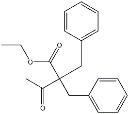 ethyl 2,2-dibenzyl-3-oxobutanoate