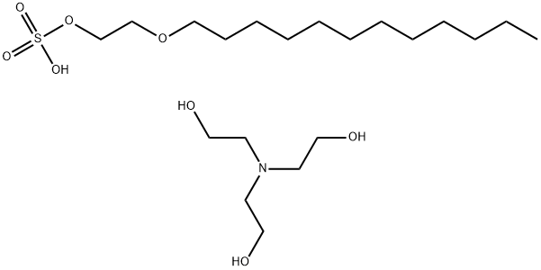 tris(2-hydroxyethyl)ammonium 2-(dodecyloxy)ethyl sulphate