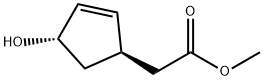 METHYL [(1R,4S)-4-HYDROXYCYCLOPENT-2-EN-1-YL]ACETATE