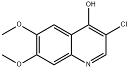 4-Quinolinol,  3-chloro-6,7-dimethoxy-