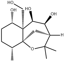 (3S)-3,4,5,5a,6,7,8,9-Octahydro-5aβ-(hydroxymethyl)-2,2,9β-trimethyl-3β,9aβ-methano-2H-1-benzoxepine-4α,5α,6β-triol