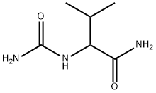 Butanamide,  2-[(aminocarbonyl)amino]-3-methyl-