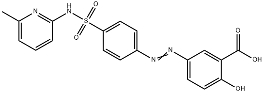 2-Hydroxy-5-[[4-[[(6-Methyl-2-pyridinyl)aMino]sulfonyl]phenyl]azo]benzoic Acid