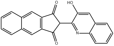 2-(3-羟基-2-喹啉基)-1H-苯并[F]茚并-1,3(2H)-二酮