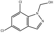 1-Hydroxymethyl-5,7-dichloroindazole