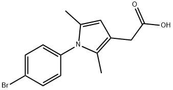 2-[1-(4-bromophenyl)-2,5-dimethyl-pyrrol-3-yl]acetic acid