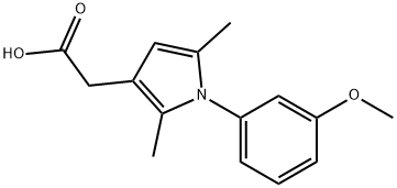 2,5-Dimethyl-1-(3-methoxyphenyl)-1H-pyrrole-3-acetic acid
