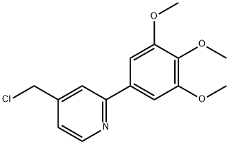 4-(CHLOROMETHYL)-2-(3,4,5-TRIMETHOXYPHENYL)PYRIDINE