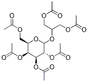 2-O-galactopyranosylglycerol hexaacetate
