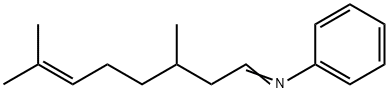 N-(3,7-dimethyl-6-octenylidene)aniline