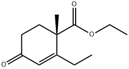 2-Cyclohexene-1-carboxylicacid,2-ethyl-1-methyl-4-oxo-,ethylester,(1S)-(9CI)