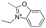 2-Methyl-3-ethylbenzoxazole-3-ium