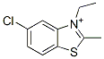 2-Methyl-3-ethyl-5-chlorobenzothiazole-3-ium