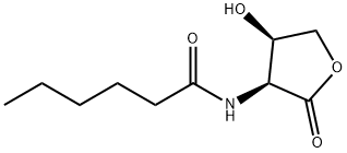 Hexanamide, N-[(3S,4R)-tetrahydro-4-hydroxy-2-oxo-3-furanyl]- (9CI)